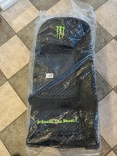 Monster Energy Wheeled Travel Bag 36 Ext. Ogio Rig 9800 Checkered Moto. Rare