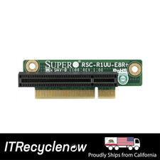 Supermicro RSC-R1UU-E8R 1U Passive Riser Card PCI-E x8 REV 1.00