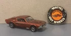 Scarce Redline Hot Wheels Orange US Custom Mustang with Button