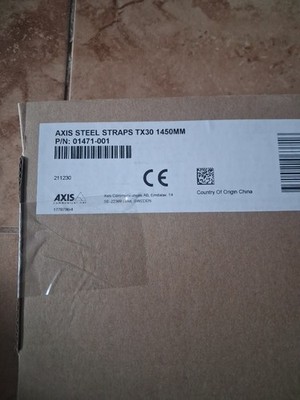 Axis 01471-001 Marine-Grade Stainless Steel Straps TX30 1450mm