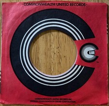 Commonwealth United Records hard-to-find 45rpm sleeves, Lot of 2 - NO RECORD