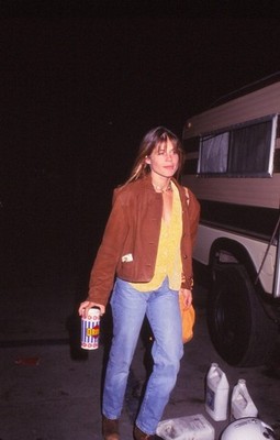 Dia Linda Hamilton - Sagus Speedway 10/1991 Slide 35mm T41-26-2-4