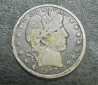 1908-O Barber Half Dollar Silver Coin