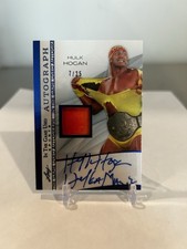 2025 Leaf In The Game Used Sapphire Hulk Hogan #/25 Jersey Auto Autograph