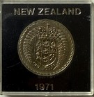 NEW ZEALAND - Elizabeth II - One Dollar - 1971 - Km-38.2 - Uncirculated - OGP! — photo 1