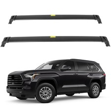 For 2023-2024 2025 TOYOTA SEQUOIA New Aluminum Roof Rack Set Cross Bar Cargo