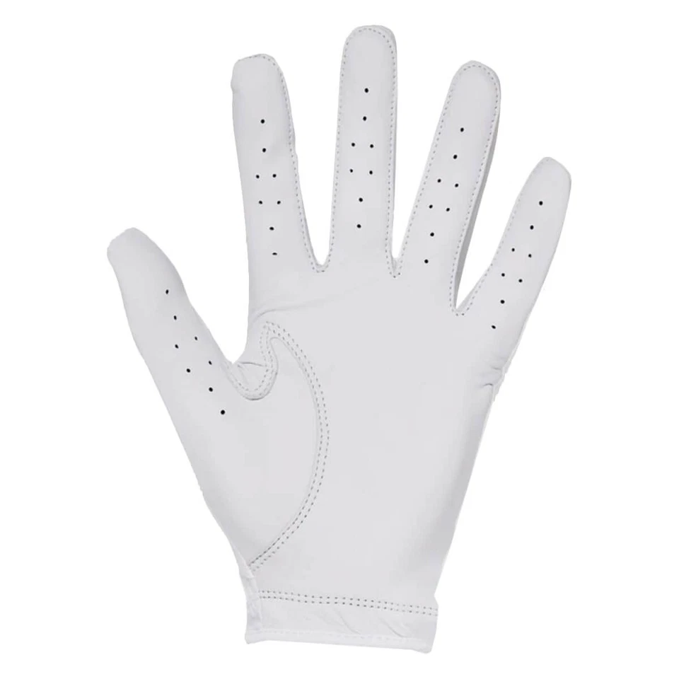 UA Iso Chill Right Hand Golf Glove X Large White Leather Comfort Grip - Image 2 of 2