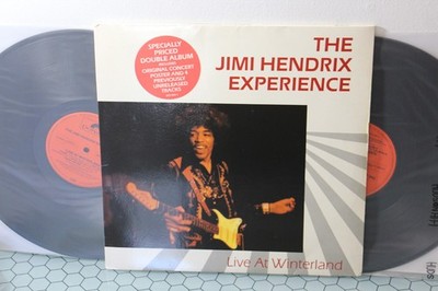 Jimi Hendrix Experience   Live At Winterland, 1987 2x LP, Polydor w/POSTER