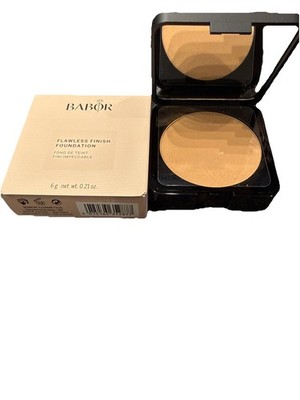BABOR Flawless Finish Foundation Compact NIB Shade 03 Almond  
