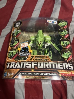 Constructicon Devastator Transformers Toys R Us Hasbro New 2010