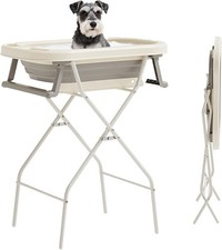 New Portable Dog Bathtub, Dog Washing Station, Collapsible