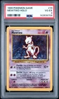 1999 POKEMON BASE SET UNLIMITED #10 MEWTWO-HOLO PSA 4