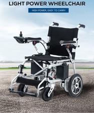 Foldable Electric Power Mobility Wheelchair All Terrain Wheel Chairs