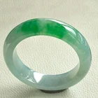 Certified Natural Grade AAA Ice Green Burmese Jade jadeite bracelet bangle 57MM