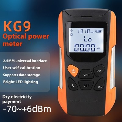 Compact Fiber Power Meter With Two Power Option And Interfaces Compatibility Kit