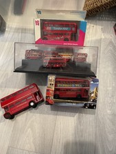 Pacchetto di autobus Londra pressofusi in scatole originali ottime condizioni