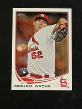 Michael Wacha 2013 Topps Update Rookie Card RC #US168 Cardinals Royals. rookie card picture