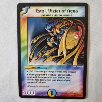 Duel Masters TCG - Estol, Vizier of Aqua 97/110 - DM10