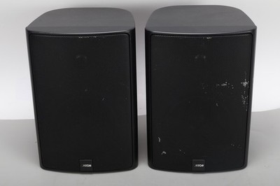 Canton XXL 4...8 Ohm 120 38...30000 Hz Speaker Pair Black - Fair Condition