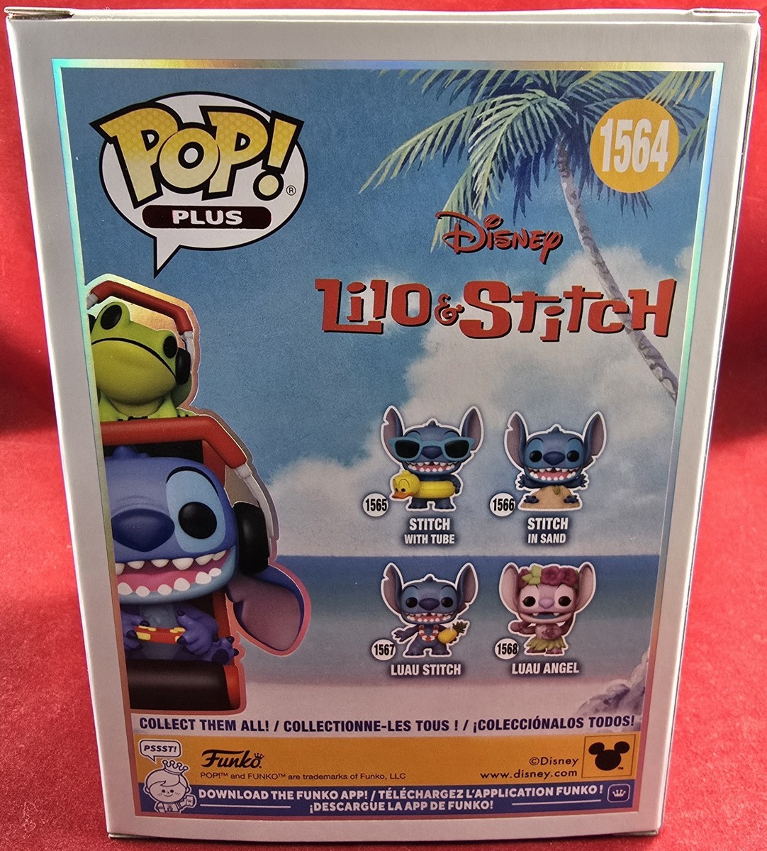 ☆Stitch♪ Funko Pop! Stitch with Ukulele Diamond Glitter #1044 EE Exclusive