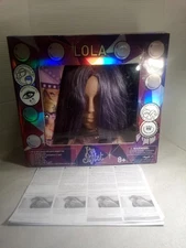 I'm A Stylist By I'm A Girly Deluxe Lola Mannequin Styling Head With Wigs