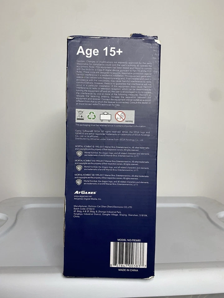 Controlador Sega Genesis Flashback HD 85 Juegos Incorporados One Foto 4 de 4