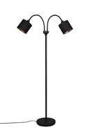 Reality Leuchten Stehleuchte Tommy Bht 60X130X25 Cm Schwarz Stehlampe