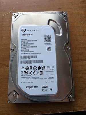 Seagate Barracuda 500GB Internal 7200RPM 3.5