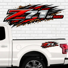 Z71 Off Road Decals 4x4 Truck Bed Stickers Fit Silverado Colorado Sierra