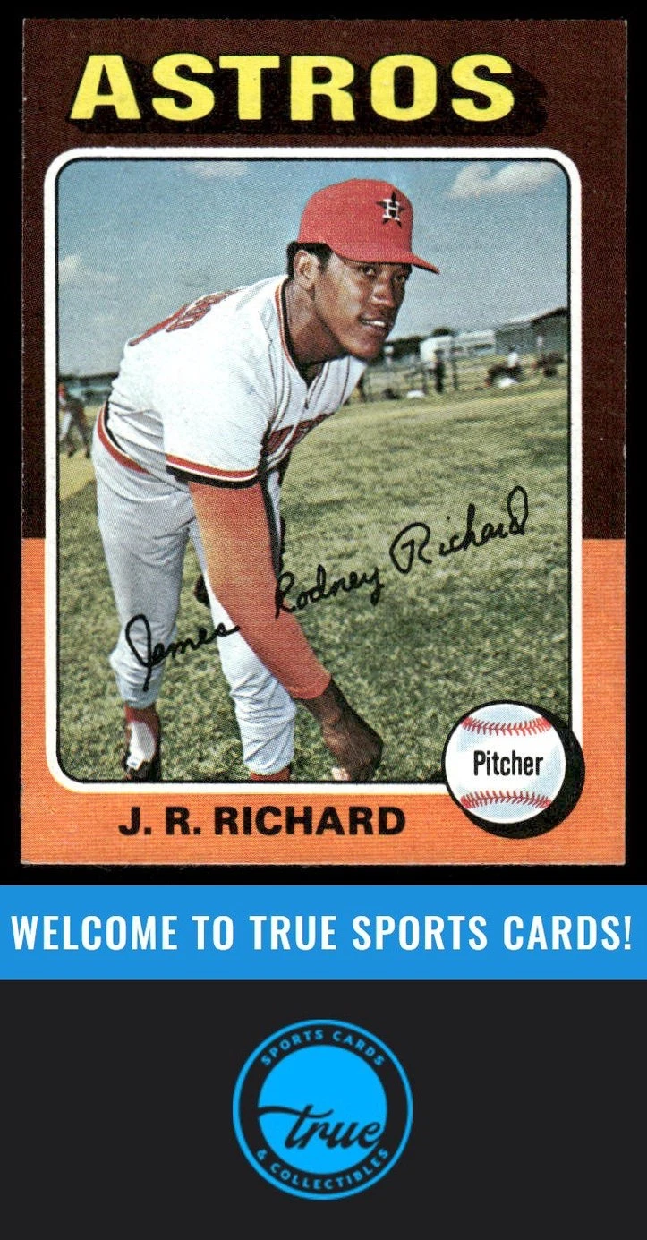 1975 Topps Mini #73 J.R. Richard