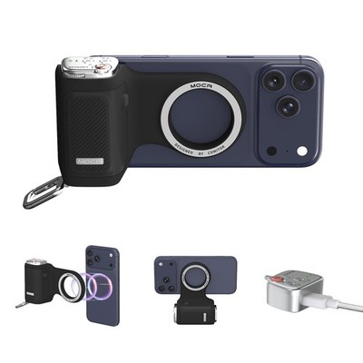 COMITOK Magnetic Camera Grip for iPhone 17 Pro, No App Needed for iOS26 System,