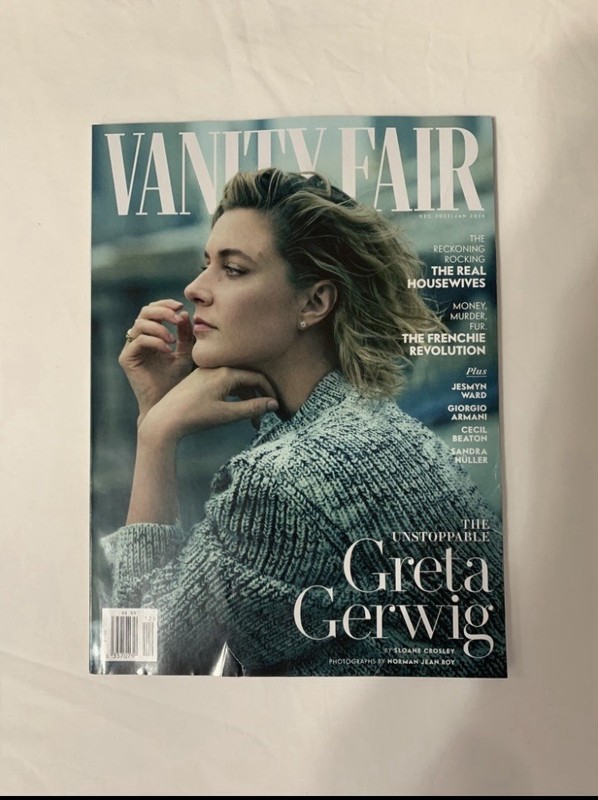 Vanity Fair Greta Gerwig “The Unstoppable” Issue December 2023/2024 Magazine
