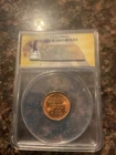 1950 Lincoln Cent graded by NGC MS 65 RD