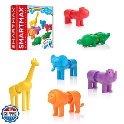 SmartMax My First Safari Animals STEM Magnetic Discovery Building