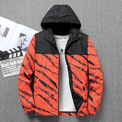 Spring And Autumn New Men's Outdoor Waterproof Jacket Fashionable Versatile Hood