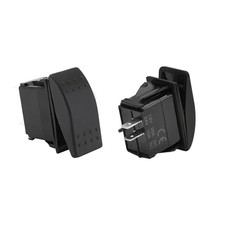 2 PCS Rocker Switch, 20A/12V 10A/24V SPST 2 Pin ON-Off Light Bar Toggle