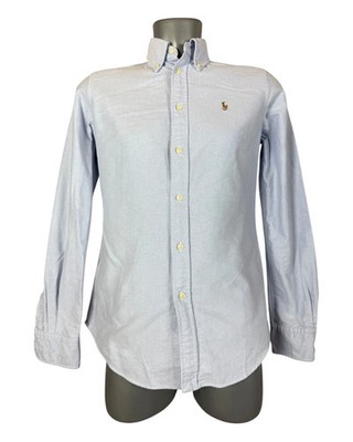 Polo Ralph Lauren Oxford Bluse hellblau Größe S