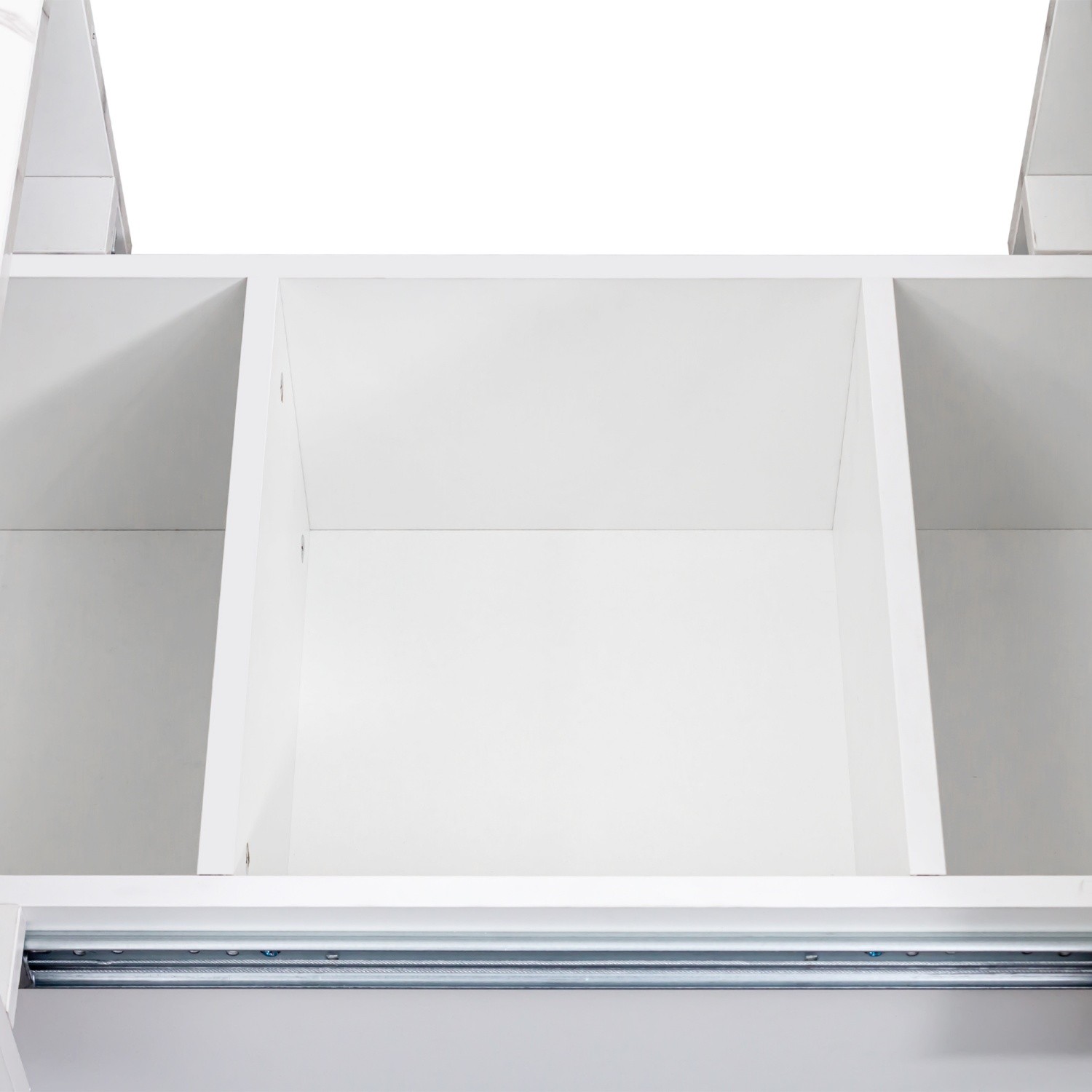 LED Coffee Table Center Cocktail Table w/ Sliding Tabletop & Hidden Storage