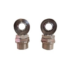 1 LH & 1 RH 1" Bore X 1.50"-12 Shank, 2" ID Tube Insert with Nut