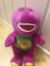 Barney's Colourful World I Love You Singing Plush Soft Toy 2015 Fully Working