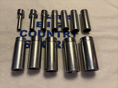 #ad #ad Snap on Tools USA 3 8quot; Drive 6pt 12pc SAE Deep Chrome Socket Set 211SFSY 1 $252.00