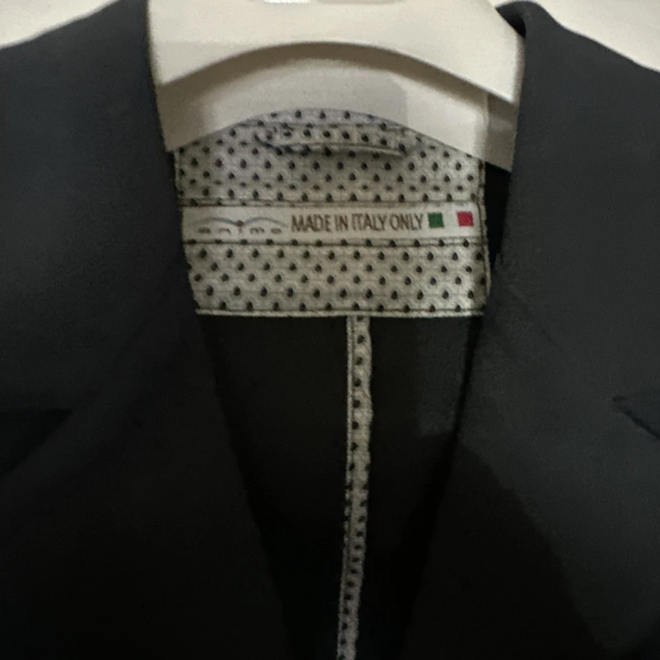 女式 Animo 意大利制造马术夹克施华洛世奇水晶 I-42 D-36 美国 6 — 第 2/4 张图片