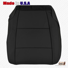 2012 2013 2014 2015 For Honda Pilot Driver Side Bottom Leather Seat Cover Black