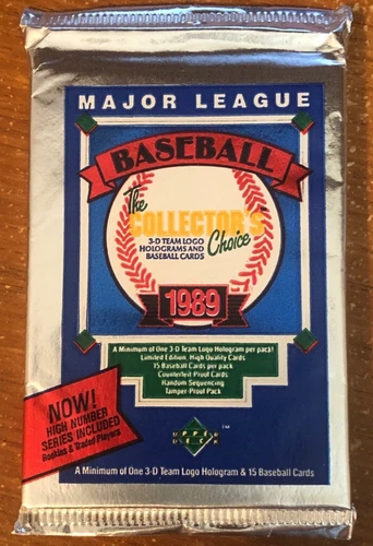 1989 Upper Deck Pack! Hunt For GEM 10 Griffey RC! High Series Packs as Pictured!