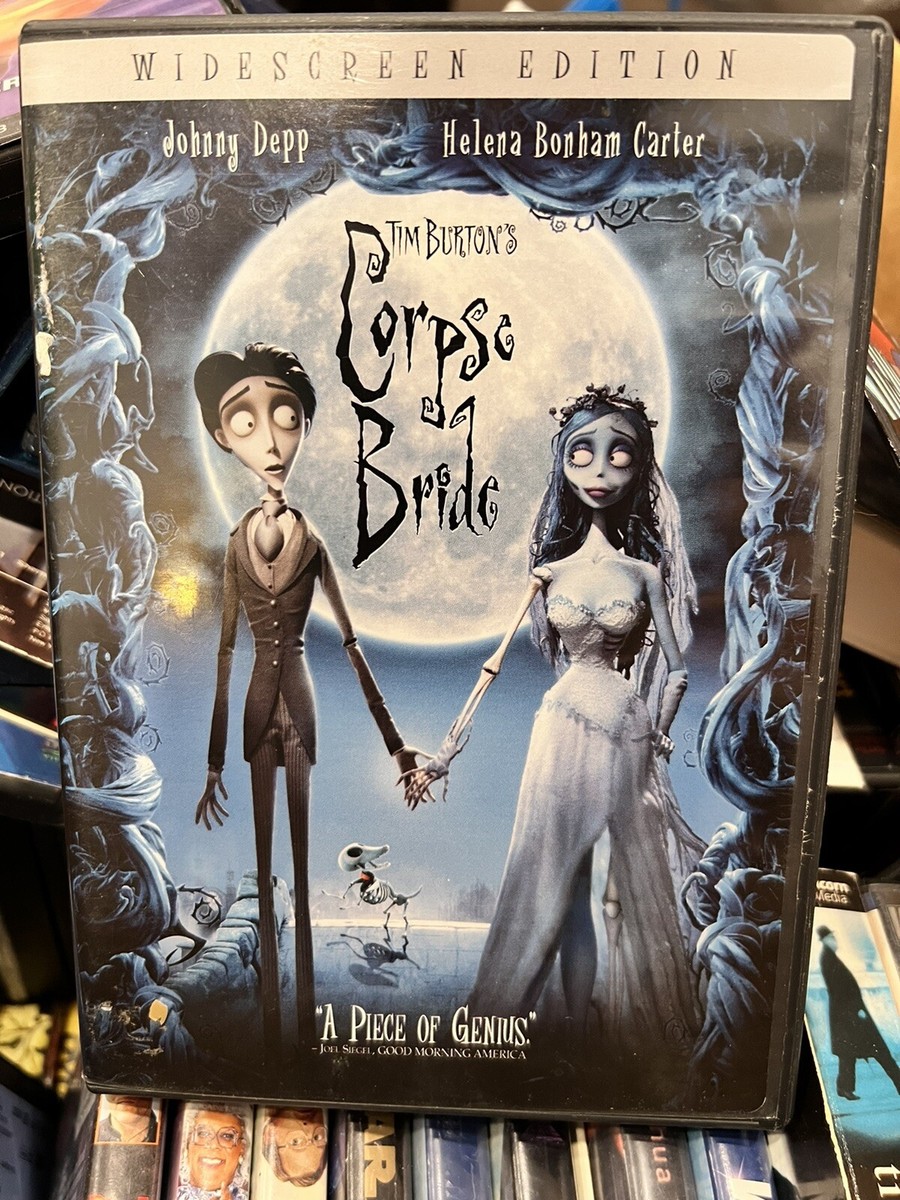 CORPSE BRIDE “DVD” “A PIECE OF GENIUS” Johnny Depp & Helena Bonham