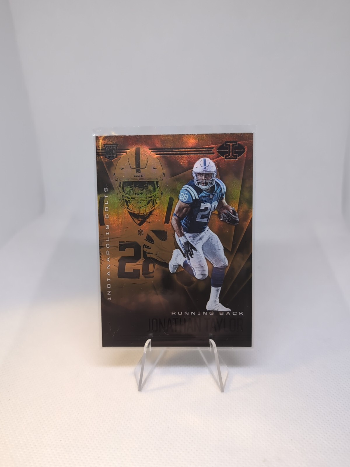 2020 Panini Illusions - Trophy Collection Orange #14 Jonathan Taylor (RC)