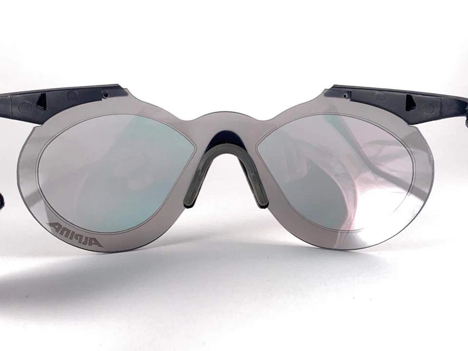 稀有完好老式阿尔皮纳专业体育硬涂层镜片太阳镜1990年代德国 — 第 4/4 张图片