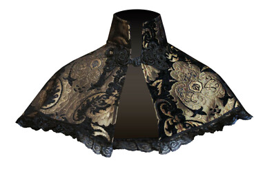 Victorian Gothic Steampunk Renaissance Pirate Lolita Brocade