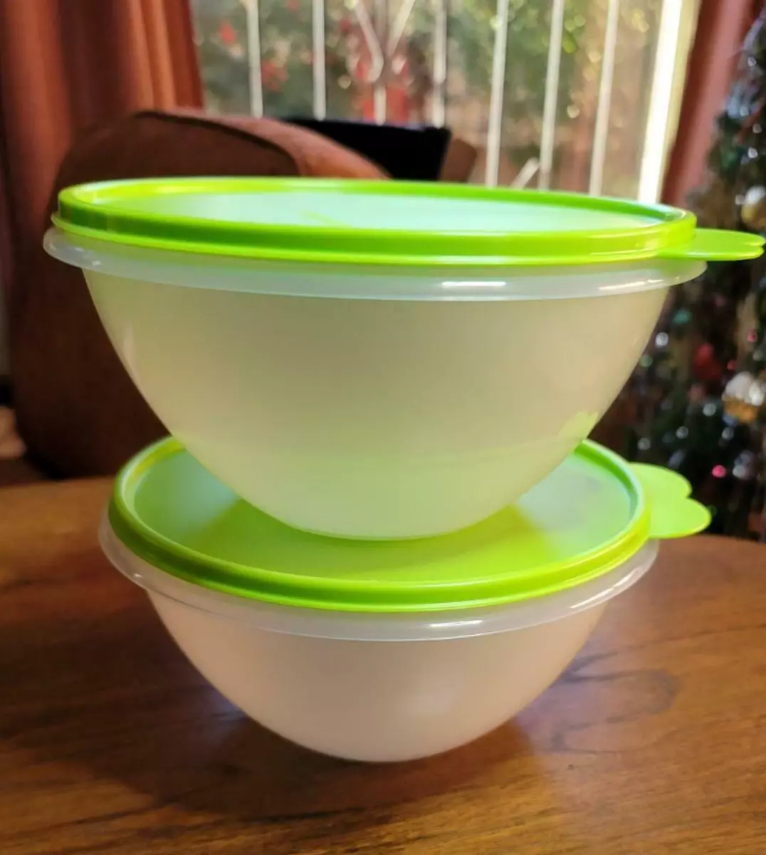 Tupperware, Kitchen, Brand New Tupperware 3 Pc Holiday Wonderlier Bowl  Set