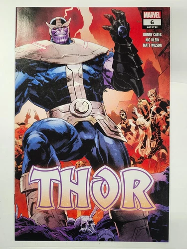 Thor #6 2nd Print Thanos Black Gauntlet (Marvel) A